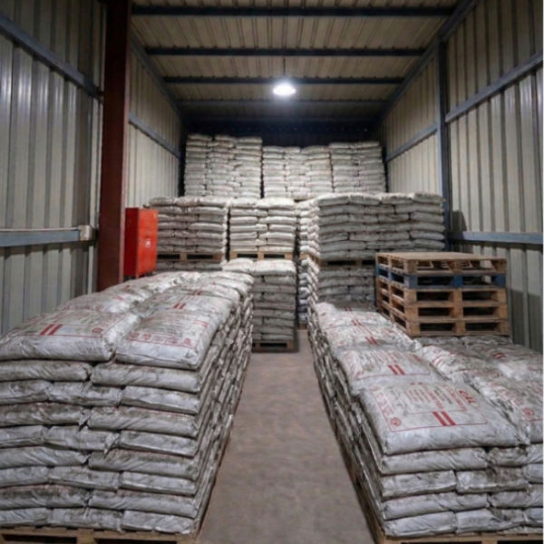 raw material storage warehouse
